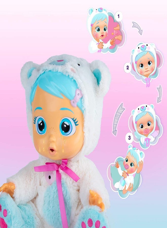 FRATELLI Cry Babies Kristal Gets Sick & Feels Better Playset- 12" Inch Doll Doll with Doctor Accessories,Multicolor - Image 4